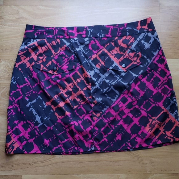 NWT GAP Multicolor Skirt with Pockets - Picture 4 of 8